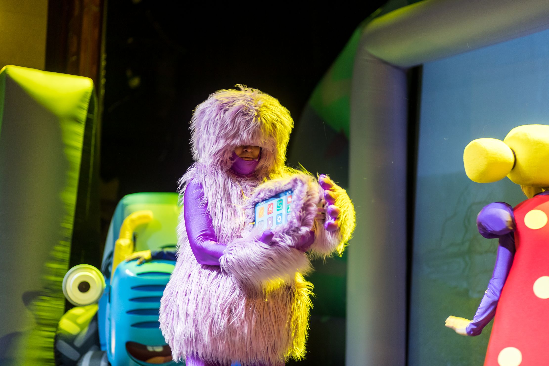 Синий трактор зимнее путешествие – афиша