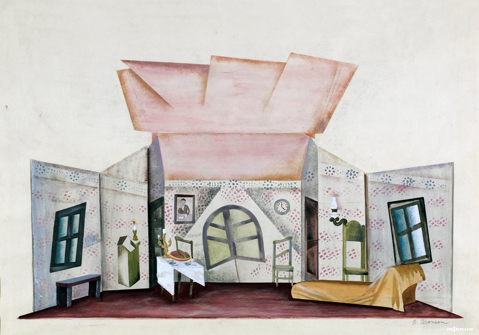 Борис Аронсон и театр – афиша