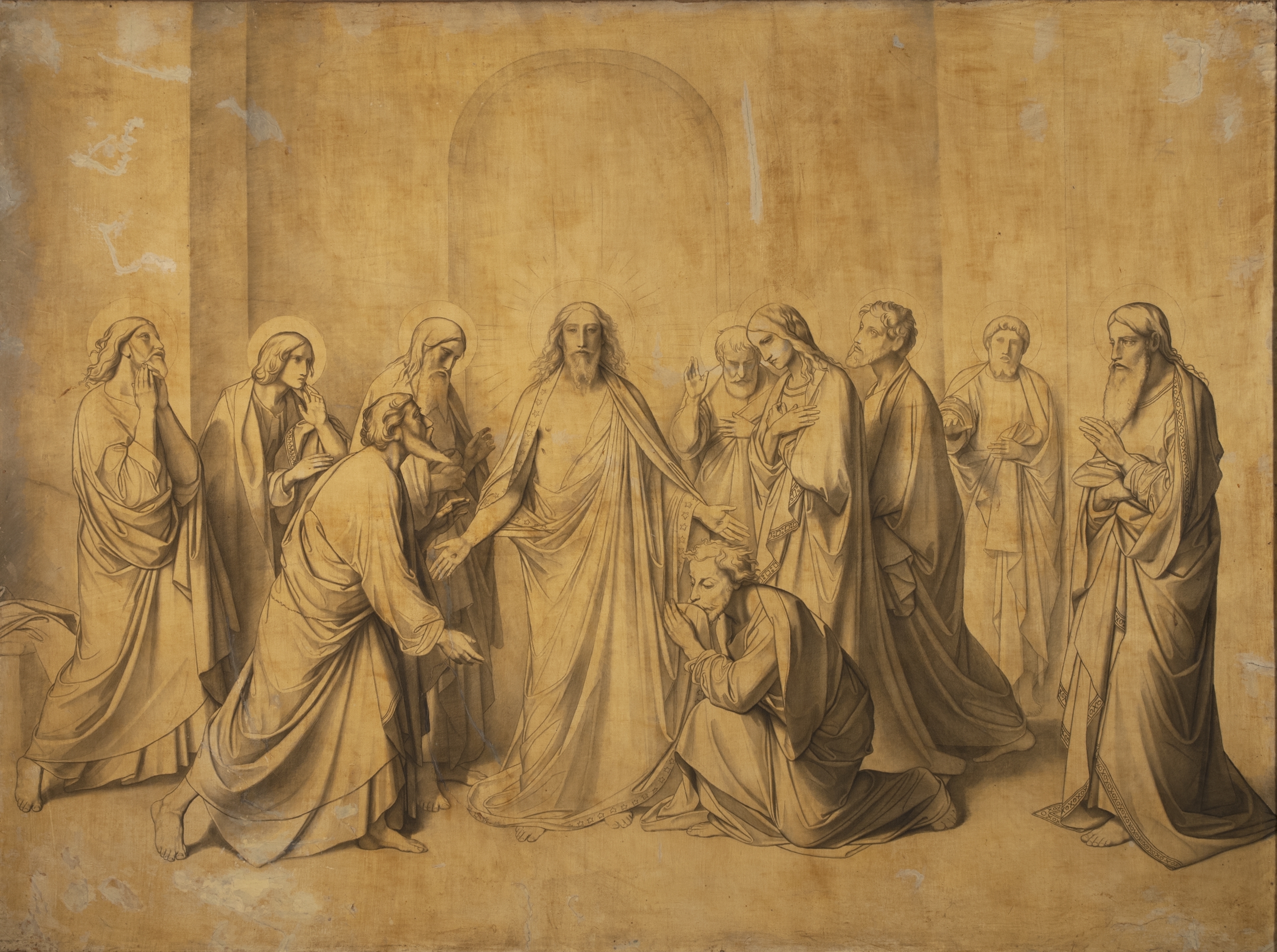 Картоны к росписям Исаакиевского собора – афиша