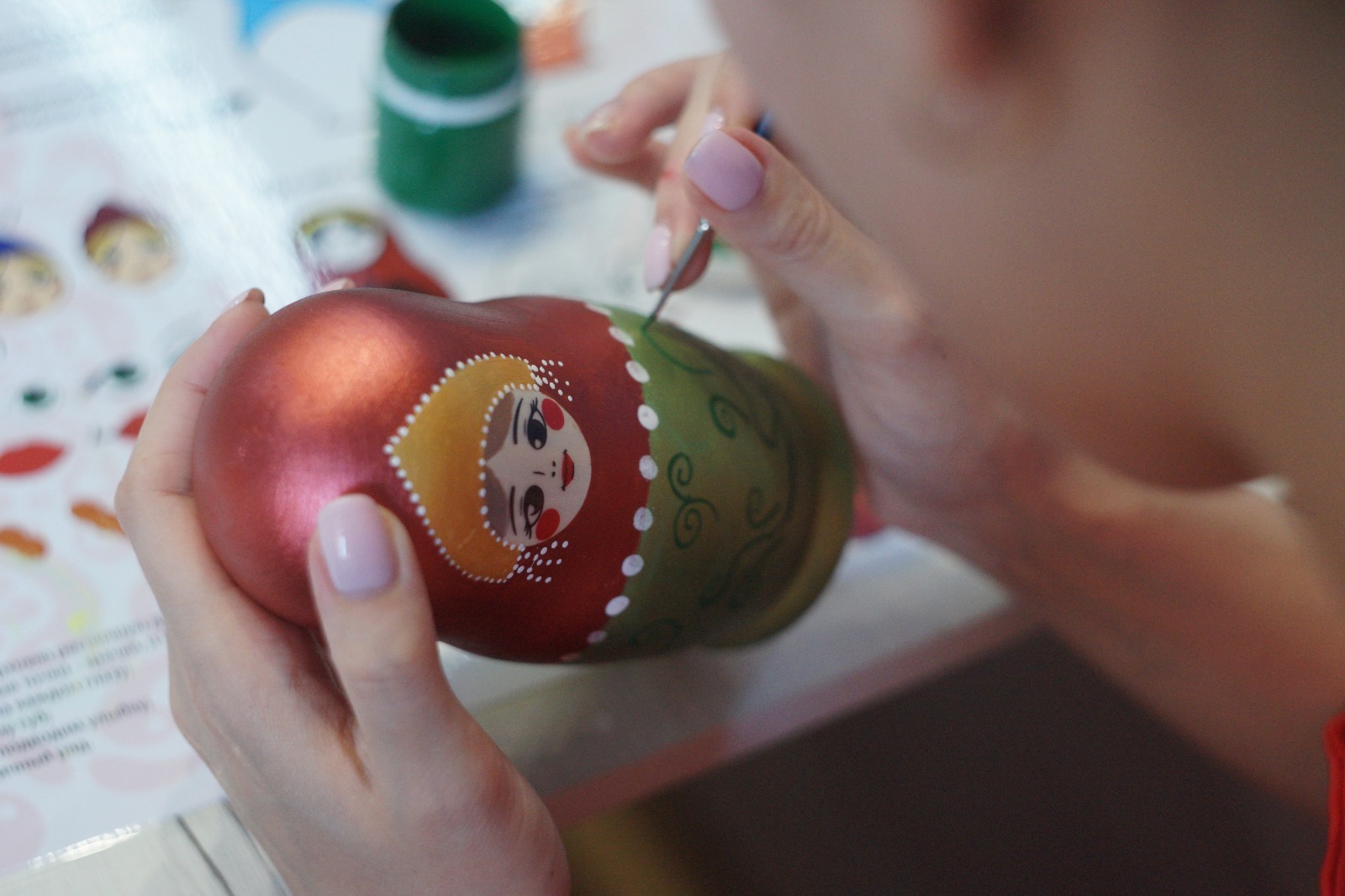 Мастер-класс «Роспись матрешки с чаепитием» – афиша