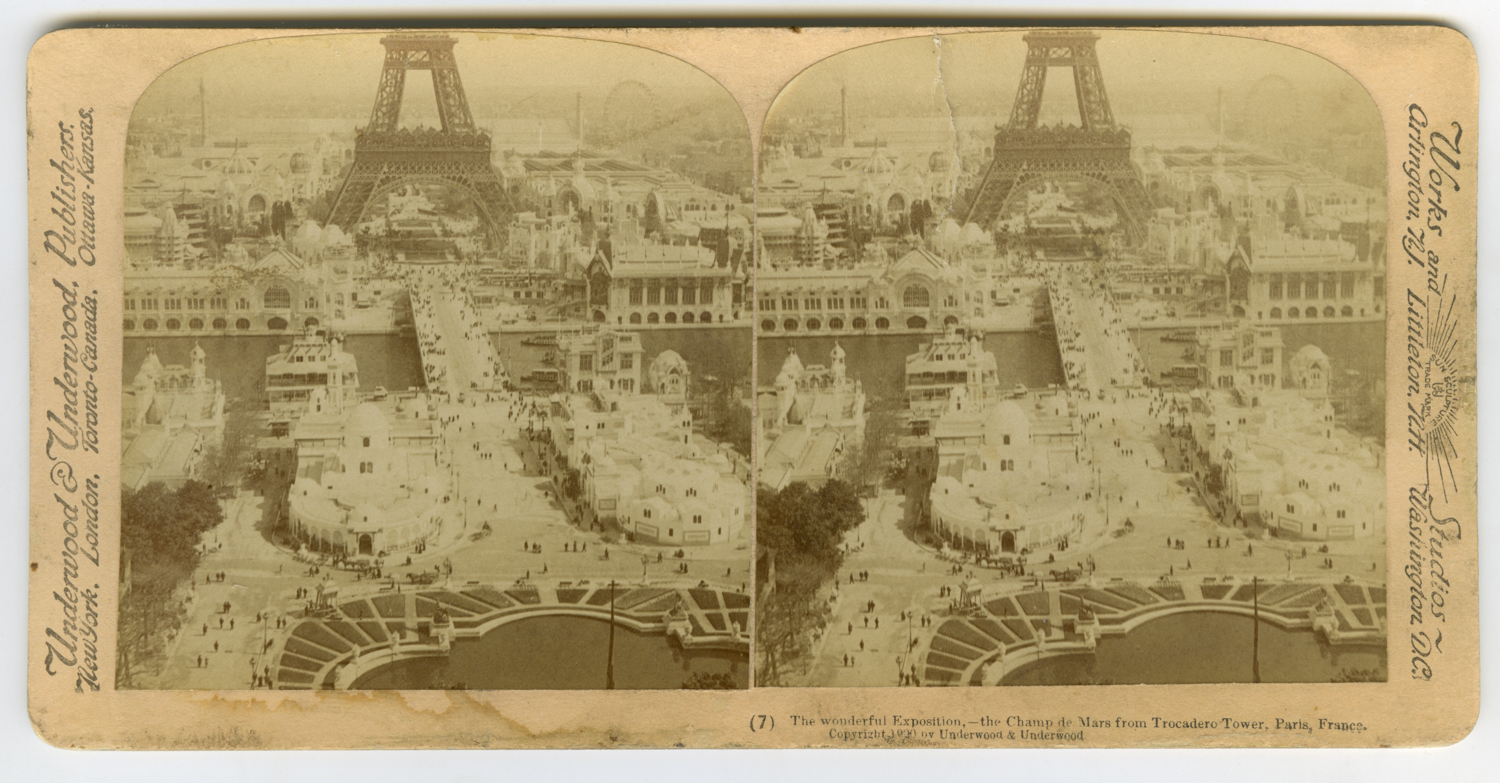 Всемирная выставка в Париже 1900 года в стереопарах и фотографиях – афиша