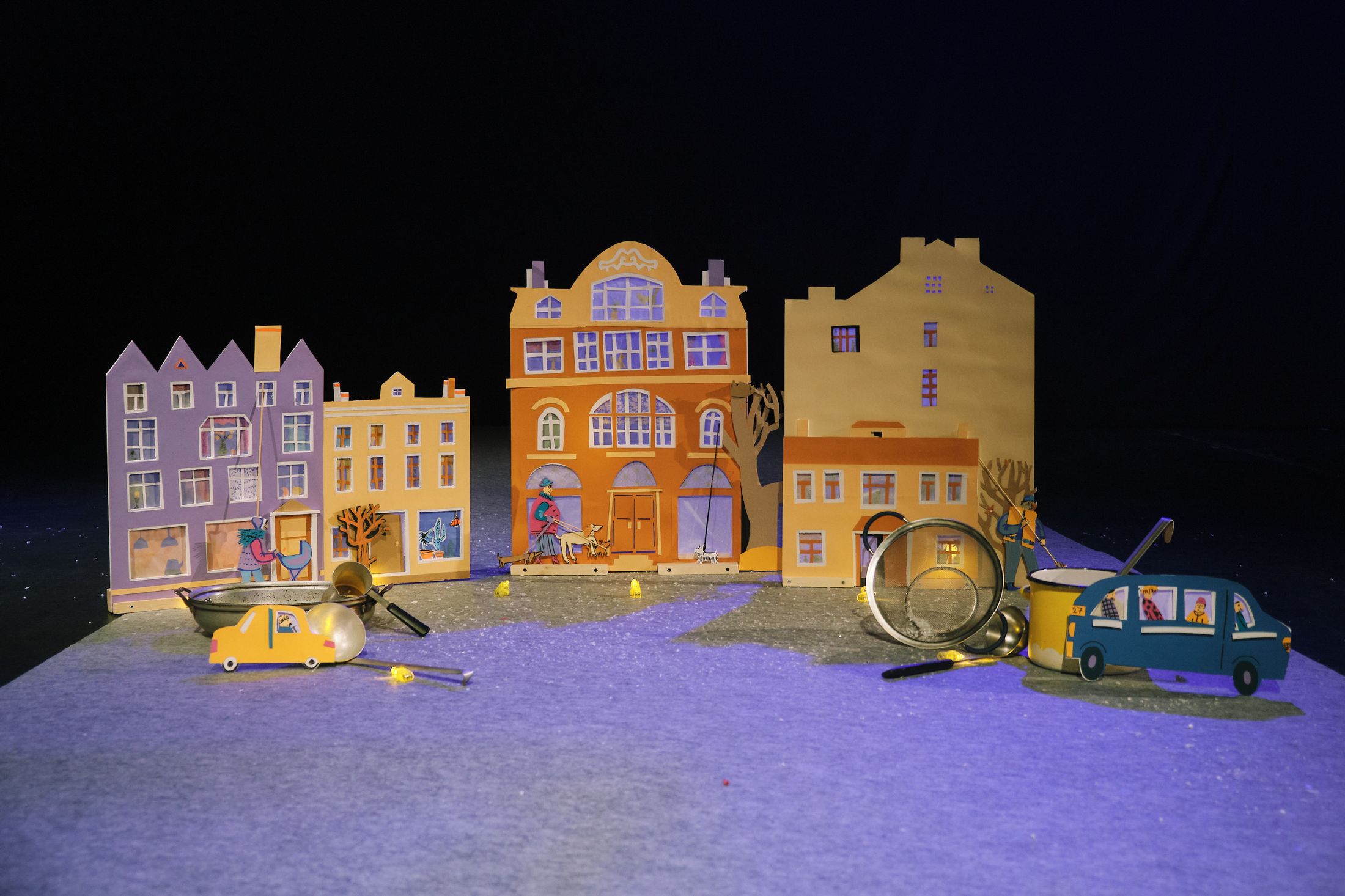 Когда пошел снег – афиша